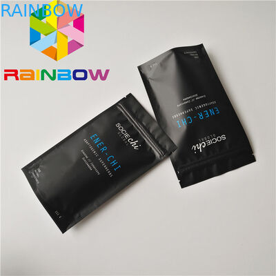 วัสดุเกรดอาหารยืนขึ้นถุงซิปรูปกรวยผงผงมะรุมกับถุงฟอยล์