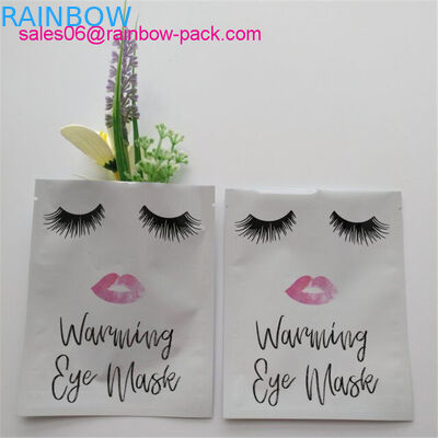 เป็นมิตรกับสิ่งแวดล้อมบรรจุภัณฑ์เครื่องสำอางกระชับหน้ากากใบหน้าซองโซลูชั่นการดูแลผิวกระเป๋า