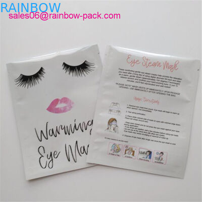 เป็นมิตรกับสิ่งแวดล้อมบรรจุภัณฑ์เครื่องสำอางกระชับหน้ากากใบหน้าซองโซลูชั่นการดูแลผิวกระเป๋า