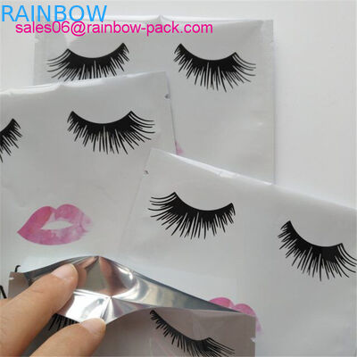 เป็นมิตรกับสิ่งแวดล้อมบรรจุภัณฑ์เครื่องสำอางกระชับหน้ากากใบหน้าซองโซลูชั่นการดูแลผิวกระเป๋า