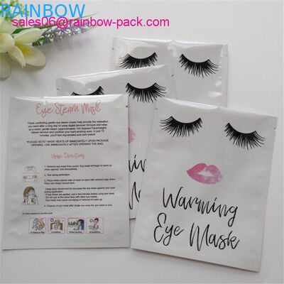 เป็นมิตรกับสิ่งแวดล้อมบรรจุภัณฑ์เครื่องสำอางกระชับหน้ากากใบหน้าซองโซลูชั่นการดูแลผิวกระเป๋า