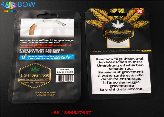 CBD GUMMIES บรรจุภัณฑ์ถุงพลาสติกพร้อมหน้าต่างซองอลูมิเนียมลามิเนตซองกันความร้อนถุงซิปใส่อาหารฟอยล์ถุงโพลี