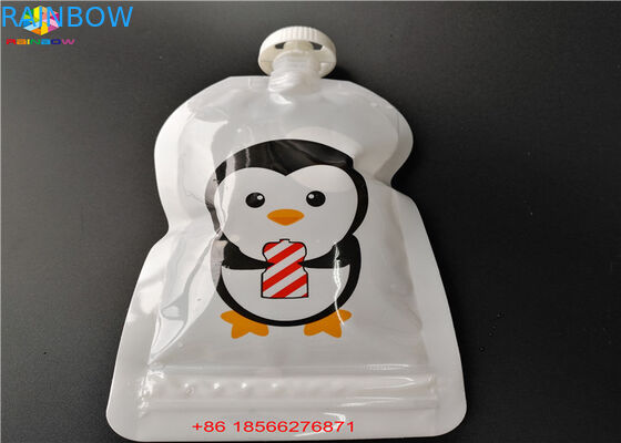 Reuse Liquid Spout Bags, Stand Up Pouches พร้อม Cap Doypack Foil Juice Spout