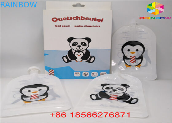 Reuse Liquid Spout Bags, Stand Up Pouches พร้อม Cap Doypack Foil Juice Spout