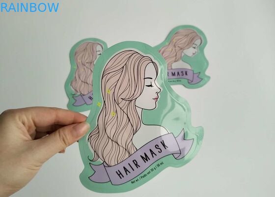 รูปร่างพิเศษอลูมิเนียมฟอยล์ด้านเป้าเสื้อกางเกงถุงพลาสติกเครื่องสำอางแผ่นมาร์คหน้าบรรจุภัณฑ์