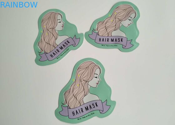 รูปร่างพิเศษอลูมิเนียมฟอยล์ด้านเป้าเสื้อกางเกงถุงพลาสติกเครื่องสำอางแผ่นมาร์คหน้าบรรจุภัณฑ์