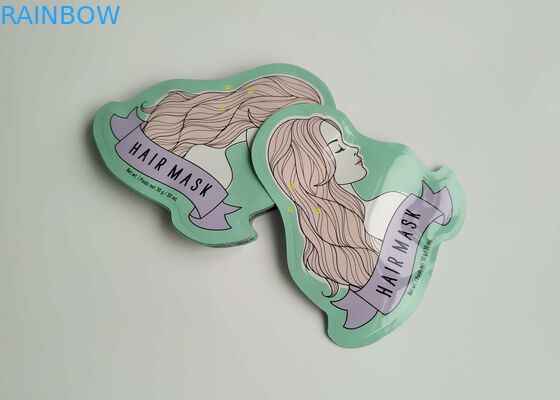 การพิมพ์ดิจิตอลบรรจุภัณฑ์ถุงเครื่องสำอางพอกหน้า Punch รีไซเคิลได้ทุกขนาด