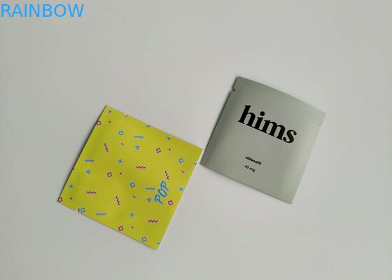 ดิจิตอลพิมพ์แบบกำหนดเองถุงพลาสติกบรรจุภัณฑ์กลิ่นพิสูจน์วิตามินแคปซูลถุงผง