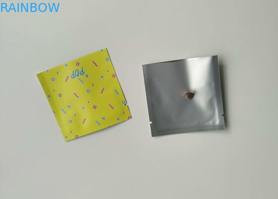 ถุงพลาสติกที่ใช้แล้วทิ้งบรรจุภัณฑ์เปล่ากาแฟผงน้ำตาลซองถุงพิมพ์ดิจิตอล