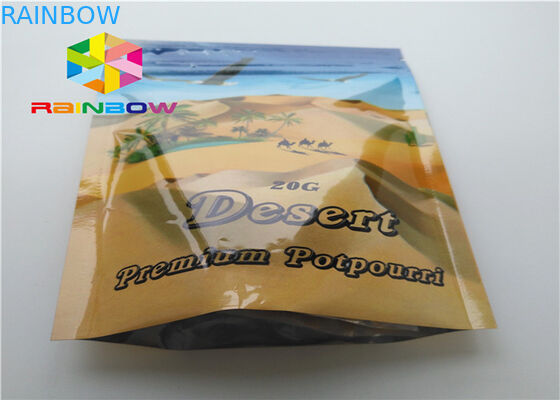 ถุงบรรจุ Ziplock ขนาดเล็ก, ซองอลูมิเนียมฟอยล์สำหรับยาสมุนไพร