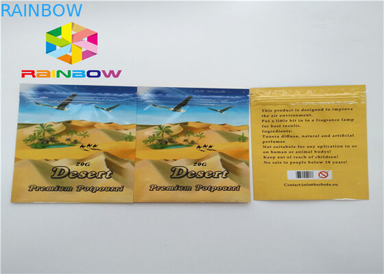 ถุงบรรจุ Ziplock ขนาดเล็ก, ซองอลูมิเนียมฟอยล์สำหรับยาสมุนไพร