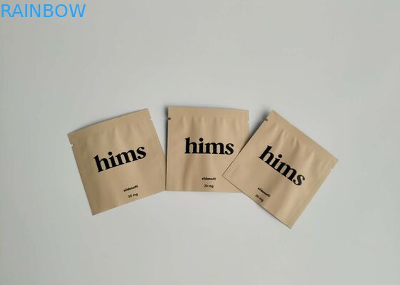 แคปซูลวิตามินที่กำหนดเองพิมพ์ Stand Up Pouches, Heat Seal Bag บรรจุภัณฑ์ทุกขนาด