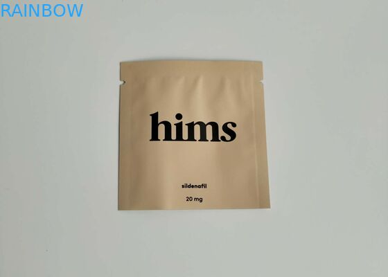 แคปซูลวิตามินที่กำหนดเองพิมพ์ Stand Up Pouches, Heat Seal Bag บรรจุภัณฑ์ทุกขนาด