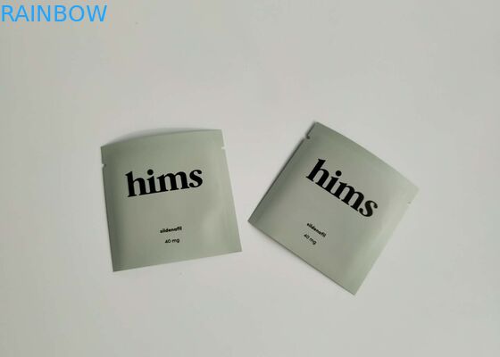 อลูมิเนียมฟอยล์ความร้อนตรา Stand Up Pouch กาแฟสำเร็จรูปบรรจุภัณฑ์ถุงกระสอบที่มีการฉีกขาด