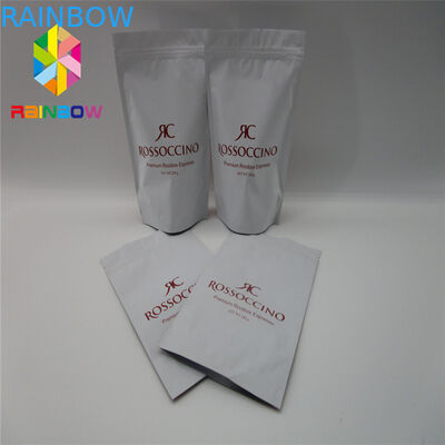 เกรดดีที่กำหนดเองพิมพ์ Stand Up Pouches Valve ทักษะการพิมพ์การปั๊มร้อนของ SGS