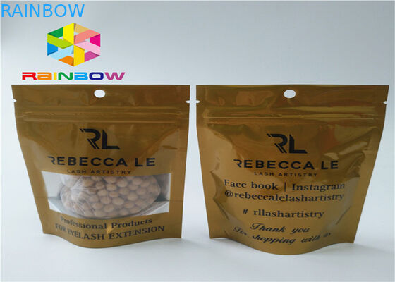 CMYK พิมพ์ถุงบรรจุภัณฑ์ซีลความร้อน, หลักฐานกลิ่นยืนขึ้นถุงซิป