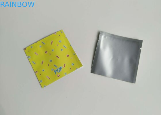 ถุงพลาสติกขนาดเล็กบรรจุภัณฑ์อลูมิเนียมยืนขึ้นถุงหนอนเหยื่อตกปลากับหน้าต่างที่ชัดเจน