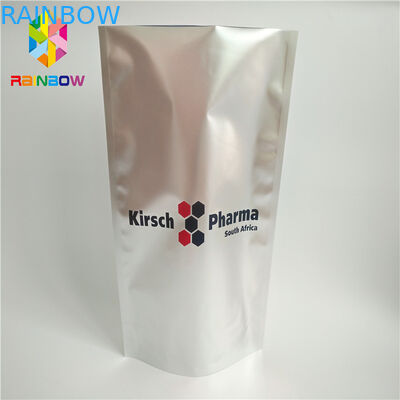 ถุงบรรจุภัณฑ์ฟอยล์อลูมิเนียมผนึกลามิเนต Stand Up กระเป๋าซิปอาหารเกรด