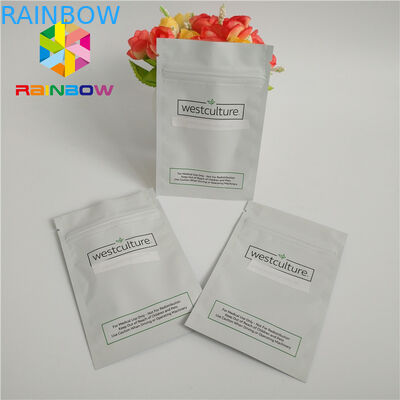 เครื่องสำอางครีมซีลถุงซิปน้ำมัน, อลูมิเนียมฟอยล์พิมพ์แบบกำหนดเองกระเป๋า