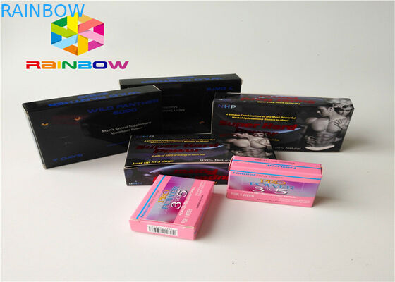 กล่องกระดาษดิจิตอลบรรจุภัณฑ์ 350 กรัมวัสดุกระดาษขนาดที่กำหนดเองได้รับการรับรอง SGS / FDA