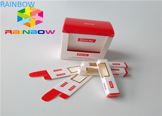 กล่องกระดาษดิจิตอลบรรจุภัณฑ์ 350 กรัมวัสดุกระดาษขนาดที่กำหนดเองได้รับการรับรอง SGS / FDA