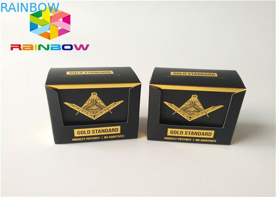 กล่องกระดาษดิจิตอลบรรจุภัณฑ์ 350 กรัมวัสดุกระดาษขนาดที่กำหนดเองได้รับการรับรอง SGS / FDA