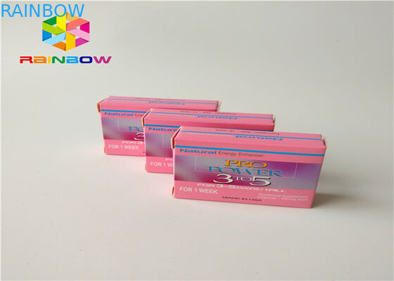 กล่องกระดาษดิจิตอลบรรจุภัณฑ์ 350 กรัมวัสดุกระดาษขนาดที่กำหนดเองได้รับการรับรอง SGS / FDA