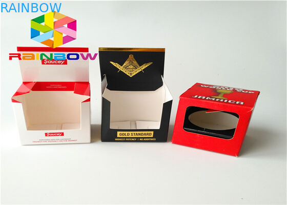 ปรับแต่งโลโก้กล่องกระดาษบรรจุภัณฑ์ฟอยล์มันวาวบรรจุภัณฑ์กระดาษเครื่องสำอางวัสดุรีไซเคิล