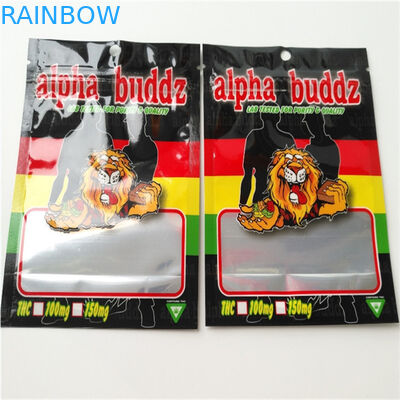 บรรจุภัณฑ์ธูปสมุนไพรเด็ก Childproof พิมพ์โฮโลแกรมดิจิตอลยืนถุงพลาสติก