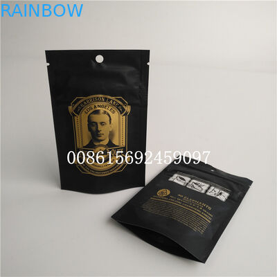 บรรจุภัณฑ์ถุงพลาสติกขนาดเล็กที่มีกลิ่นหลักฐานเก็บได้ Mylar Child resistant Bag