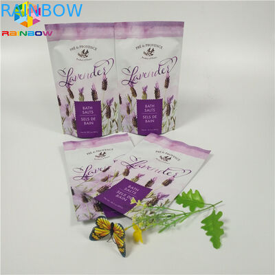 กำหนดเองเคลือบพิมพ์ฟอยล์ถุงบรรจุภัณฑ์ถุงก้นขัดผิวเรียบด้วยซิป