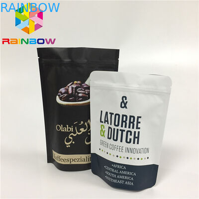 MOPP กำหนดเองพิมพ์ถุงฟอยล์อลูมิเนียมป้องกันความชื้นซิปล็อคด้วยวาล์ว