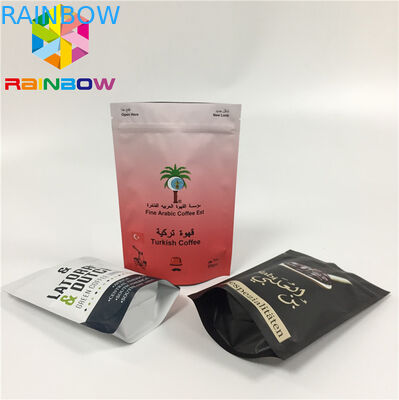 MOPP กำหนดเองพิมพ์ถุงฟอยล์อลูมิเนียมป้องกันความชื้นซิปล็อคด้วยวาล์ว