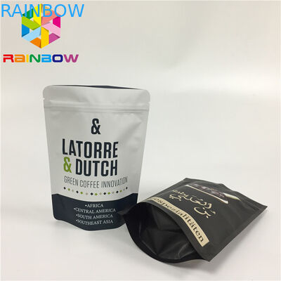 ถุงบรรจุภัณฑ์ฟอยล์ลามิเนตขององค์การอาหารและยาซิปยืนขึ้นกระเป๋าด้วยการพิมพ์กราเวีย