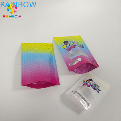 พิมพ์แบบกำหนดเอง Ziplock ผนึก Doypack วัสดุลามิเนตกลิ่นกระเป๋า Runtz หลักฐานสำหรับบรรจุภัณฑ์ขนม CBD