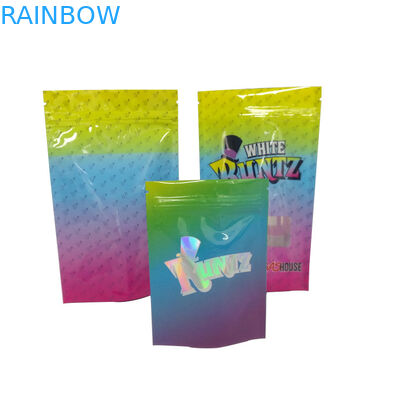 ถุงบรรจุภัณฑ์ขนมขบเคี้ยวซิปล็อคหลักฐานกลิ่น