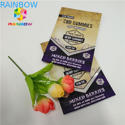 บรรจุภัณฑ์สมุนไพรอลูมิเนียมฟอยล์บรรจุภัณฑ์ 3g ถุงเก็บความชื้นขนาด 5 กรัม 10 กรัม