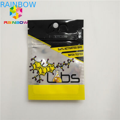 ผนึกธูปสมุนไพรบรรจุภัณฑ์ถุงพลาสติก 3 ด้านปิดผนึกด้วยรอยฉีกขาดซิป