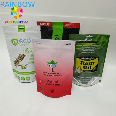 อลูมิเนียมฟอยล์ยืนขึ้นบรรจุภัณฑ์กระเป๋า Runtz ยืนขึ้นถุงซิปกันความชื้น