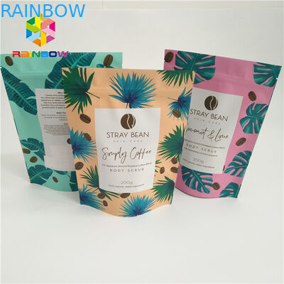 อลูมิเนียมฟอยล์ยืนขึ้นบรรจุภัณฑ์กระเป๋า Runtz ยืนขึ้นถุงซิปกันความชื้น