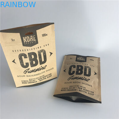 กระดาษคราฟท์สีน้ำตาลขึ้นถุงความหนา 120-140 ไมครอนสำหรับเครื่องเทศผง