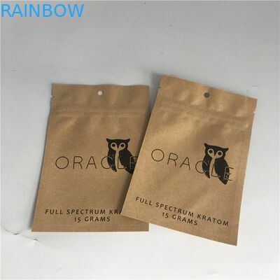 กระดาษคราฟท์สีน้ำตาลขึ้นถุงความหนา 120-140 ไมครอนสำหรับเครื่องเทศผง