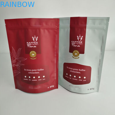 ถุงบรรจุภัณฑ์แบบปิดผนึกด้าน, ถุงบรรจุภัณฑ์ยืนขึ้น 500 กรัมสำหรับบรรจุภัณฑ์กาแฟ
