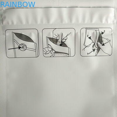 3 ด้านซีล Matte ยืนขึ้นบรรจุภัณฑ์กระเป๋ายืนขึ้นซิปเด็กหลักฐาน