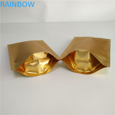 ซิปด้านบนยืนขึ้นกระเป๋ากระเป๋าวัสดุลามิเนตด้วย Euro / Round Hanging Hole