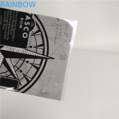 ฟิล์มบรรจุภัณฑ์อาหารวัสดุพลาสติกหดห่อด้วยโลโก้ / สีที่กำหนดเอง