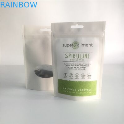 ถุงกระดาษแบบกำหนดเองผนึกได้ยืนขึ้น