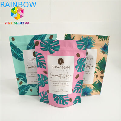 อลูมิเนียมฟอยล์ลุกขึ้นยืนถุงกาแฟ, ถุง Ziplock พลาสติกที่มีรอยฉีกขาด