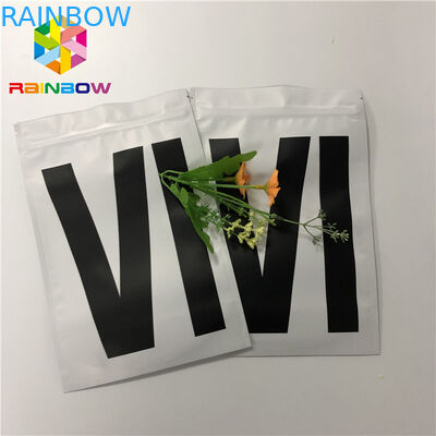 ลามิเนตลูมิเนียมฟอยล์แมตต์ซิปล็อคยืนขึ้นถุงซิปกระเป๋าถุงกาแฟพร้อมวาล์ว