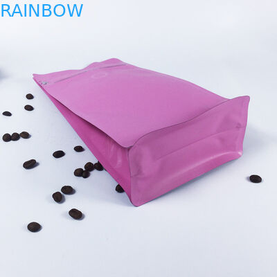 ที่กำหนดเองยืนขึ้นถุงซิปกระเป๋าเป้าเสื้อกางเกงกาแฟบรรจุภัณฑ์สี CYMK